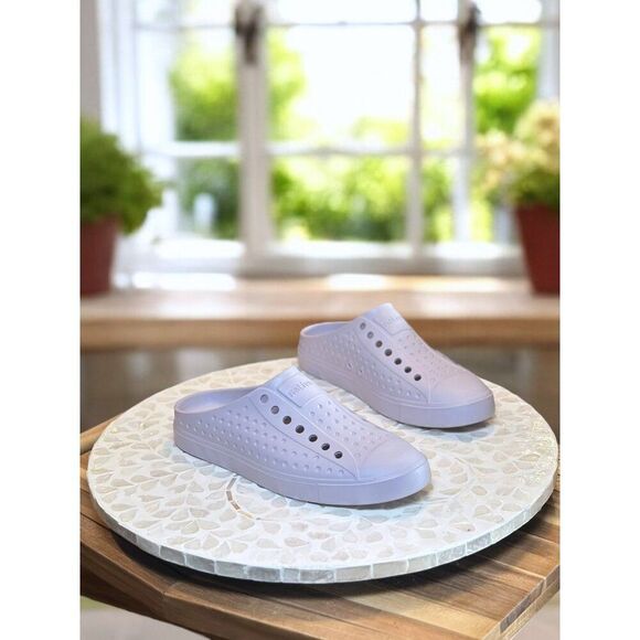 Native Jefferson Clog Mule EVA Slip-On Purple M4/W6 Waterproof Odor-Resistant 6 - Picture 3 of 12